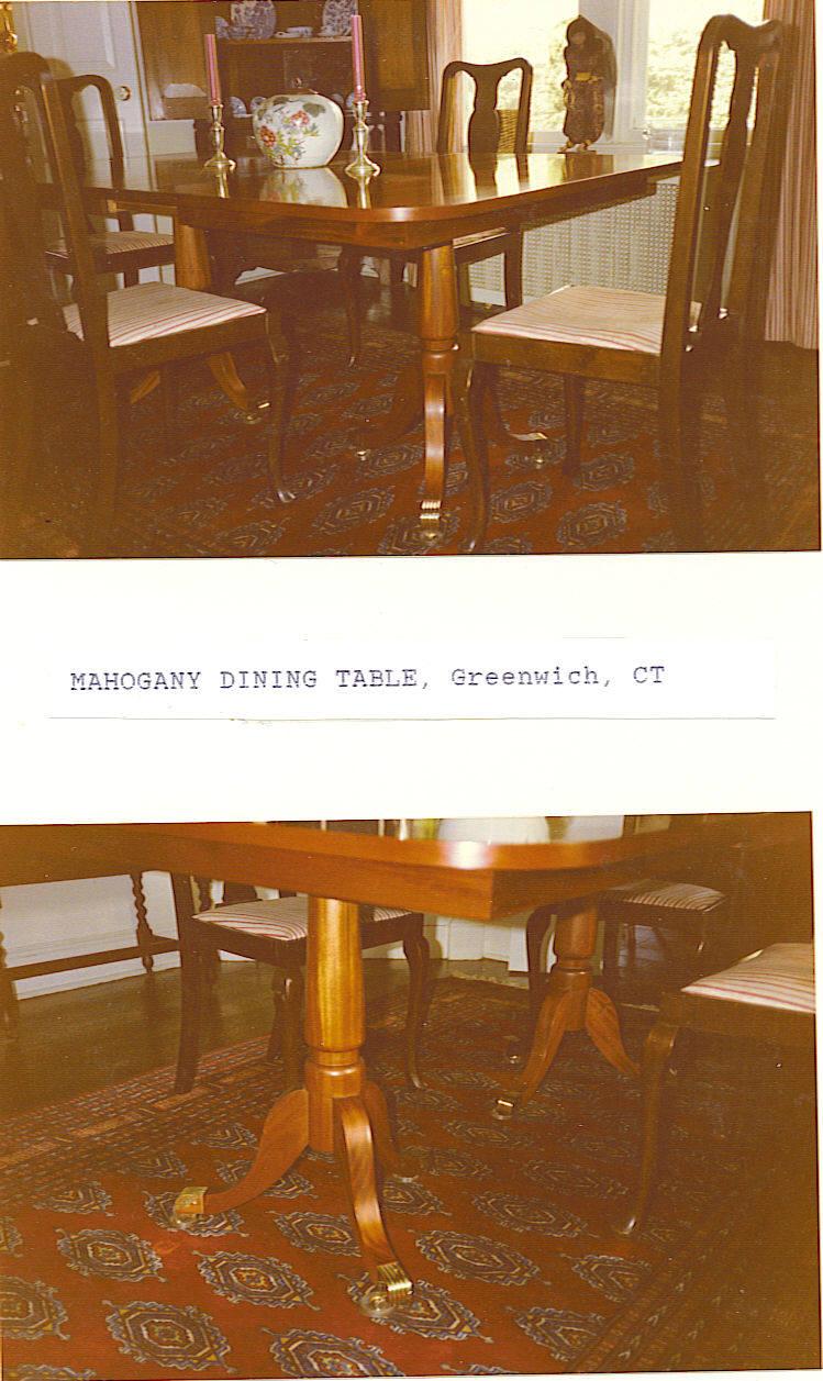 Mahogany Dining Table